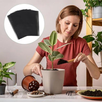 20pcs Flower Pot Hole Mesh Pad,Planter Mesh Drainage Screen DIY Drainage Netting,Prevent Soil Loss Bottom Grid Mat for Gardening Essentials/Gardeners(11.8x7.8 Inch)