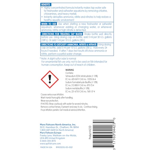API AQUA ESSENTIAL Water Conditioner 8 ounce bottle