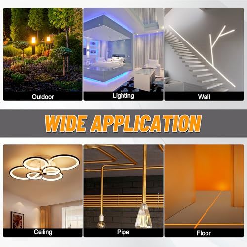 KOOTANS 11FT Fiberglass Running Electrical Wire Cable Glow Rods Wire Pulling Tools Fish Tape Cable Puller Through Wall Snake Fish Rods Kit with Different Attachments - color: 11FT