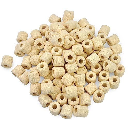 Aquarium Ceramic Ring, Filter Media for Fish Tank, Pond Filter, 1LB