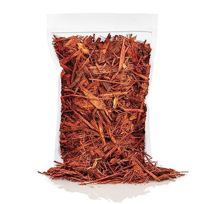 Red Mulch - Create a Neat and Professional-Looking Landscape Effortlessly - 5 QUARTS - size: 5 Quart Bag