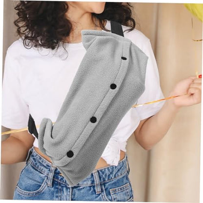 Happyyami Bearded Dragon Carrier Bag Adjustable Sling Pouch for Reptiles Lightweight Travel Backpack for Lizards Geckos and Small Pets Portable and Practical Design