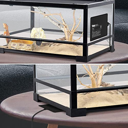 iPower 8X12 Inch 16W Under Tank Heater Warmer, 30-40 Gallon Terrarium Heat Mat for Hermit Crab/Turtle/Snake/Lizard/Gecko/Frog/Spider, Plant Box or Other Small Animals - size: 8 X 12 Inch, style: 1 Pack