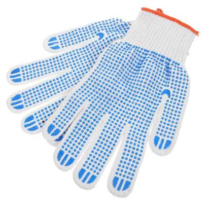 Vaguelly Thickened Gloves for Animals Scratch Resistant Gardening Gloves with Breathable Resistant Material Suitable for Handling Dogs Cats Birds Reptiles Random Color Pair Random Color