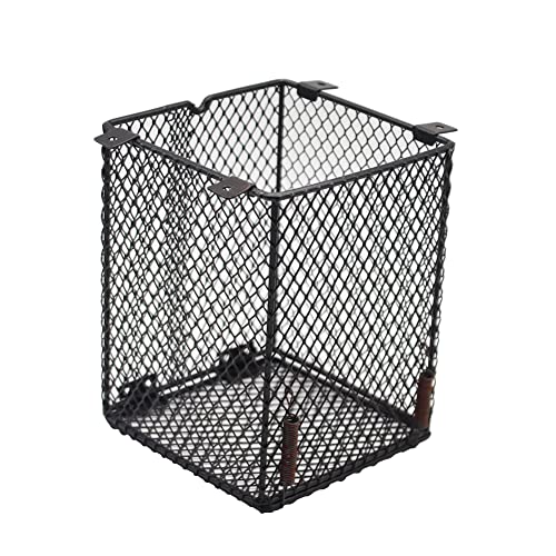 Reptile Lampshade Heating Lamp Shade 100W Ceramic Lamp & Cubiod Heater Guard Anti Scald for Lizards Spider and Amphibians Tortoises Gecko