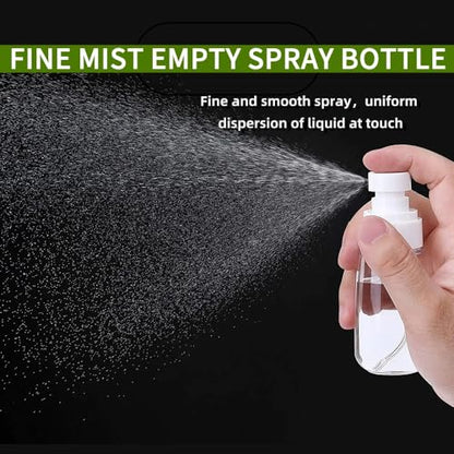 Small Spray Bottle Travel Size Hair Mister Fine Mist Sprayer for Home Cleaning Hair Styling Pet Grooming Plant Care - color: 2oz - Pack 4