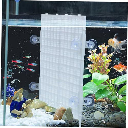 TOYANDONA 1set Aquarium Divider Boards Fish Tank Isolation Panels Support Easy Installation Fish Separation Prevents Debris Filtration System for Tortoise and Reptile Basking