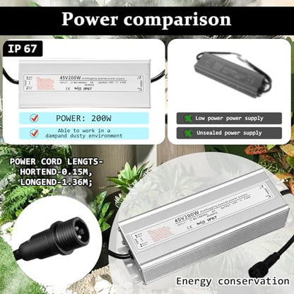 Ultrasonic Fogger 6 Head Ultrasonic Mist Maker,5000ml/H 200W Fogger | 6 Head Ultrasonic Fogger Mist Maker,6 Head Ultrasonic Mist Maker fogger Ultrasonic Mister Fogger 6 Fogger Ultrasonic Fogger - color: 6 Head Ultrasonic Fogger