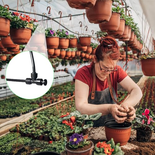 30 Pack 1/4" End Plugs for Quick Connect 1/4" Drip Irrigation Tee Connectors, Leak-Free End Closure Parts End Cap Fittings for Quick Connect Drip Irrigation System - size: 30PCS 1/4" End Plugs for 1/4" Quick Tee Connector