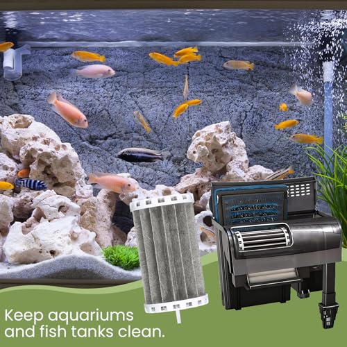 Aquarium Filter for Marineland Penguin Power Filters | Compatible with 150/150B Power Filters,Bio-Wheel Assembly PRBW150B, Stable Rotation, 2 Pack