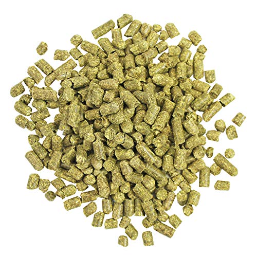 Timothy Pellets (4 lb.) - 100% All Natural, High Fiber, Sun Cured Timothy Hay Grass Food & Treat - Rabbits, Guinea Pigs, Chinchillas, Degus, Prairie Dogs, Tortoises, Hamsters, Gerbils, Rats - size: 4 Pound (Pack of 1)