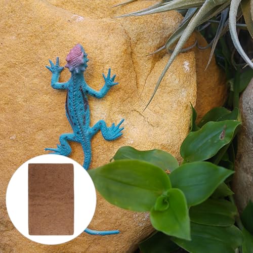 Healifty 3pcs Reptile Coconut Fiber Mat Natural Breathable Bedding Liner Mats for Reptile Pet Box No Deformation Terrarium Supplies