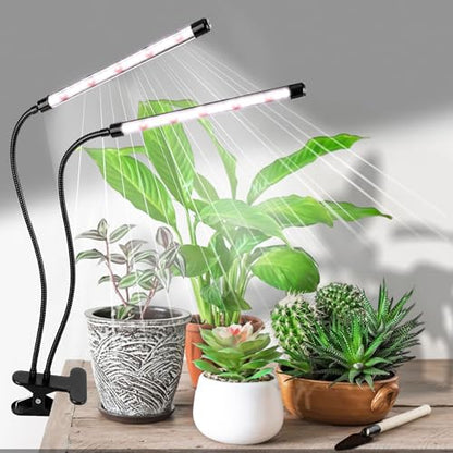 EWPJDK Grow Light 6500K Full Spectrum Plant Grow Lights 84 LED Plant Light with Clip Grow Lamp for Indoor Plants Growing Lamps（1PCS） - style: 01