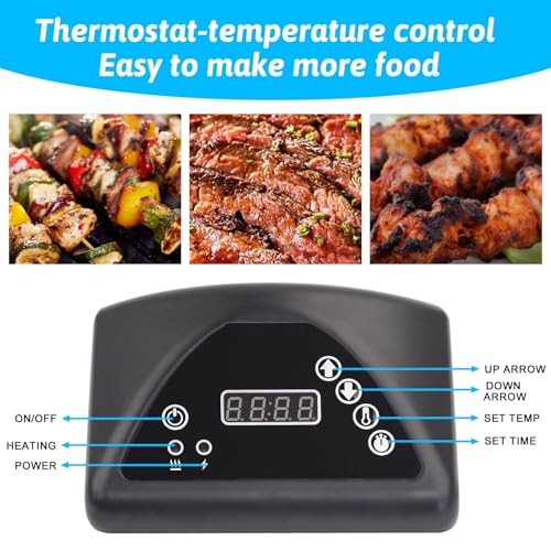 9907160014 Digital Control Board Panel kit for Masterbuilt Electric Smoker Parts MB20071317/ 20071117/21071218