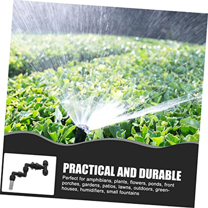 Reptile Tank Mister Nozzle Garden Spray Head for Humidifying Crawling Pets Durable Wide Coverage Sprinkler for Terrariums and Outdoor Gardens - size: 10X9X2CM