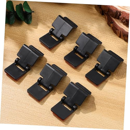 6pcs Reptile Tank Escape Lock Buckles for Turtle Terrariums Secure Lid Latches for Reptiles and Turtles Easy Install Buckle Clips Providing Ventilated Enclosure Safety
