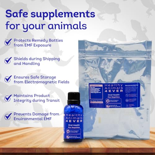 HealthyAnimals4Ever HA4E - Reptile Oral Health Support - Natural Mouth Rot Relief & Oral Hygiene Formula - Supports Gum Health, Comfort & Healing - 300 Tablets