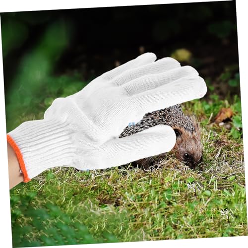 Mipcase Bite Animal Handling Gloves Thickened Breathable Protection for Gardening and Pet Lovers Scratch and Cut Resistant Random Color Pair for Dogs Cats Birds Reptiles Random Color