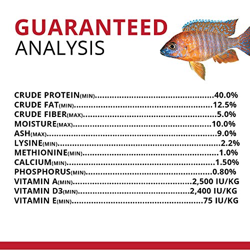 Fluval Bug Bites Cichlid Fish Food, Pellets for Medium to Large Sized Fish, 3.74 lb. - size: 59.80 Ounce (Pack of 1)