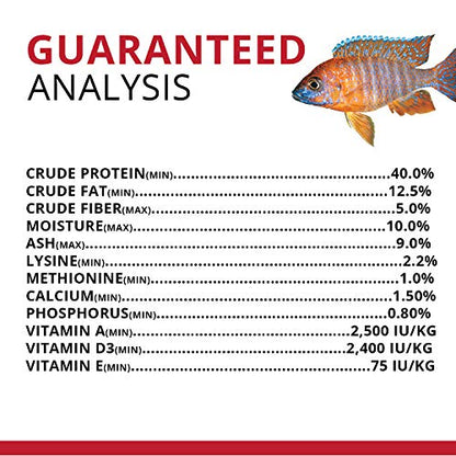 Fluval Bug Bites Cichlid Fish Food, Pellets for Medium to Large Sized Fish, 3.74 lb. - size: 59.80 Ounce (Pack of 1)