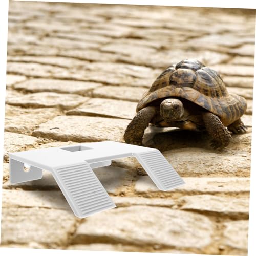 MERRYHAPY Stable Lightweight Turtle Basking Platform Multi-Functional Turtle Tank Supply Climbing Ramp for Reptiles Aquarium Floating Decor for Tanks
