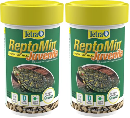Tetra ReptoMin Baby Floating Food Sticks, 0.92-Oz (26g) (Pack of 2) - size: 0.92 Ounce (Pack of 2)