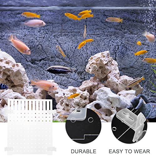 Mipcase Fish Tank Divider Fish Tank Separator with Suction Cup Acrylic Aquarium Divider for Aquarium Tank