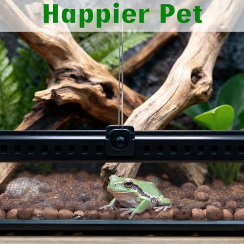 Halatool 2QT Leca Clay Balls for Terrarium Substrate – Lightweight Drainage | Organic Expanded Clay Pebbles for Reptile Bioactive Terrarium False Bottom, Hydro Balls for Leopard Gecko, Tortoise & Frog - size: 2QT