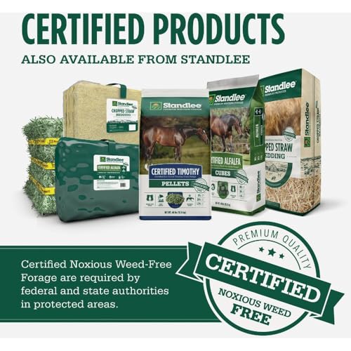 Standlee Certified Timothy Pellets for Horses, 40 lbs