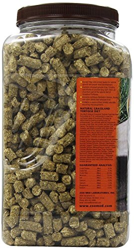 Zoo Med Natural Grassland Tortoise Food, 60 oz. - size: 3.75 Pound (Pack of 1)