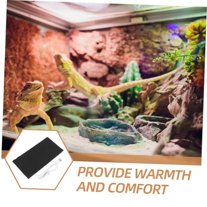 Abaodam Portable USB Heating Pad for Reptiles and Pets Compact Under Tank Heater for Turtles Snakes and More Rapid Heat Activation for Warmth The Go