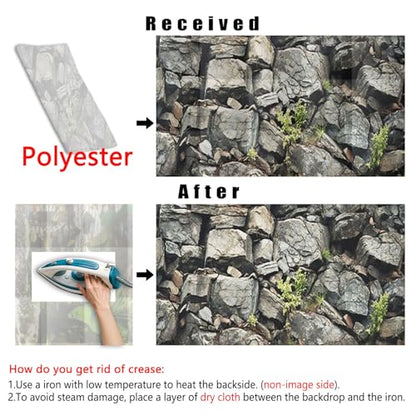 36X18IN Stone Aquarium Background, Rock Fish Tank Background, Natural Rocky Glass Terrarium Background with 8 EVA Double-Sided Tape - color: Stone, size: 36X18in/90X45cm