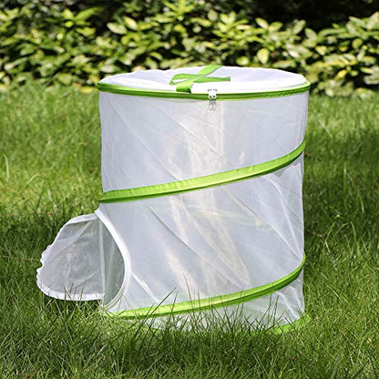 Insect and Butterfly Habitat Cage Terrarium Pop-up 12" x 14" Tall