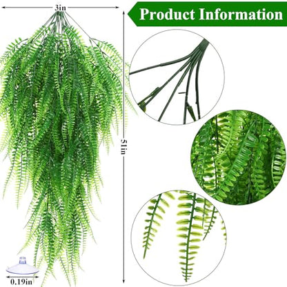 8 Pack Reptile Plants Terrarium Hanging Plant Vine Boston Climbing Terrarium Plant with Suction Cup for Bearded Dragons Lizard Crested Gecko Snake Crab Tank(Classic Series,Light Dark Green) - style: Classic Series