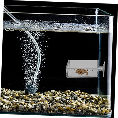 6pcs Shrimp Feeding Dishes Food Trays Cups for Aquatic Supplies and Reptile Feeding Easy to Clean and Install for Fish Tanks and Turtles