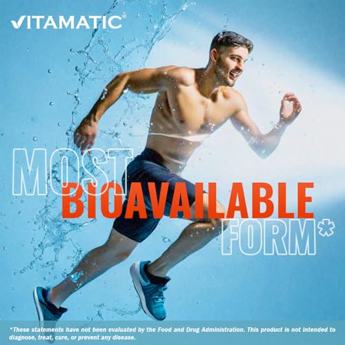 Vitamatic Calcium Carbonate Powder – 500 g (17.6 oz) – Unflavored Dietary Supplement Powder Non-GMO
