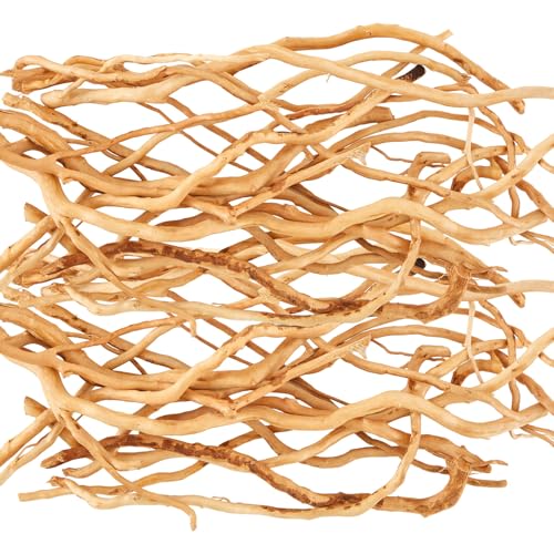 350g Natural Driftwood for Aquarium 12''-16'' Reptile Branches Terrarium Wood Long Driftwood for Aquarium Assorted Shapes Natural Decor