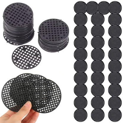 200 Pack Plant Pots Hole Mesh Pad Plastic Flower Pots Drainage Hole Cover Screen Filter for Flower Planters Boxes Ceramic Succulent Planter Terracotta Clay Pot Bonsai Outlet Training Pot