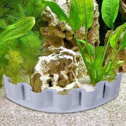 Aquarium Substrate Divider - Aquarium Sand Separator, Sand Isolation Board Substrate Barrier, Fish Tank Landscaping Decorative Panels to Separate Substrates Layers in Aquariums Or Terrariums - size: B