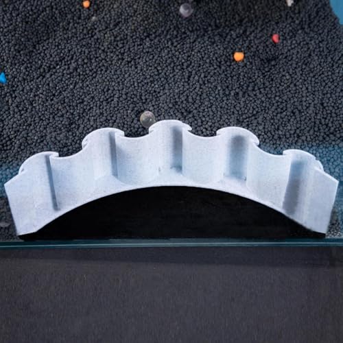 Aquarium Substrate Divider - Aquarium Sand Separator, Sand Isolation Board Substrate Barrier, Fish Tank Landscaping Decorative Panels to Separate Substrates Layers in Aquariums Or Terrariums - size: B