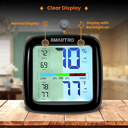 SC42 Professional Digital Hygrometer Indoor Room Thermometer | Humidity Gauge Pro Accuracy Calibration