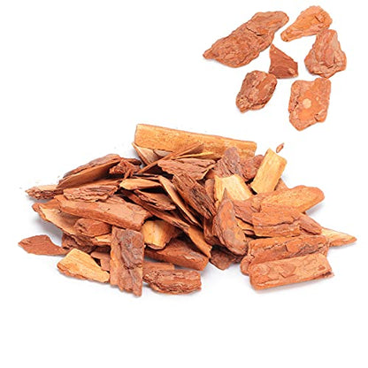 Tyenaza Reptile Bark Bedding, Bedding Pine Bark Granule Bedding Reusable Pine Chips Substrate, Reptile Breeding Bedding Habitat Decor for Geckos, Lizards, Turtles Snakes (Large Particles 250g) - size: Large particles 250g