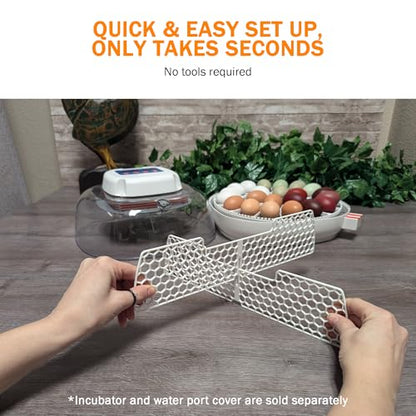 Hatch Divider for Nurture Right 360 Egg Incubator, Easy Install Egg Divider