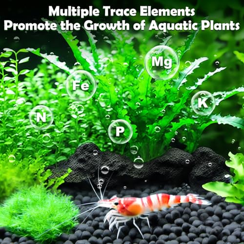 6.6Ib Aquarium Soil Water Grass Mud Fish Tank Aquascaping Aquarium Substrate Soil for Plants and Shrimps,No Need to Wash and No Muddy Water (6.6 Pounds, Aquarium Soil) - size: 6.6 Pounds