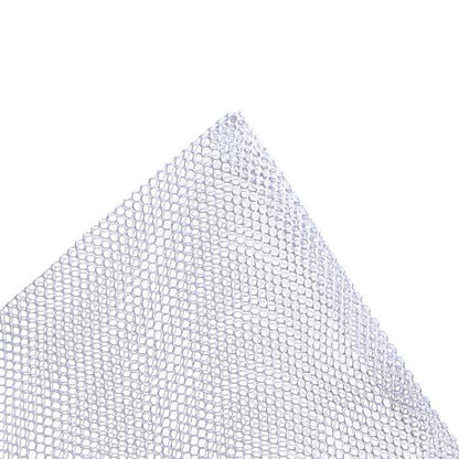 Aquarium Mesh Bags Large Filter Media Bags, 17.8" by 13.5", 4pcs | Plastic Zipper, White Net Bags, For Bio Balls & Ammonia Remover