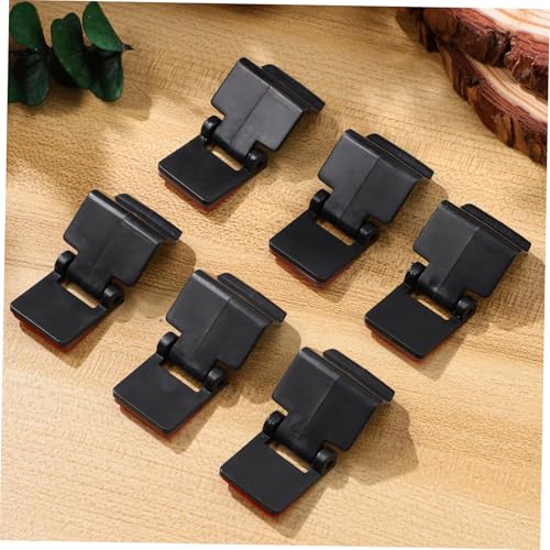 6pcs Turtle Tank Buckle Escape Lock Latch for Reptile Feeding Terrariums Easy to Install and Remove for Glass Aquariums and Breeding Boxes