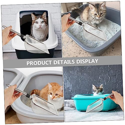 Reptile Litter Scoop Cleaning Tool for Terrarium Accessories Design Fine Mesh Sifting for Precise Waste Removal and -Term Use