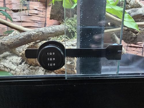 Keyless Ratchet Lock for Sliding Glass Door Showcase Display Case Cabinet 3-Digital Password Combination (Black) - color: Black