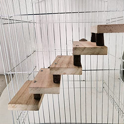 Balacoo Wood Hamster Ladder 3.93 x 1.96 x 0.51In | Climbing stairs, Hamsters chinchillas and sugar gliders, Wood construction