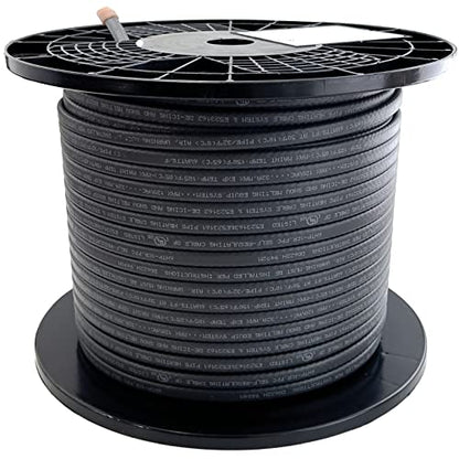 Heat Tape Pro - Self-Regulating Heat Cable - Long Term Ice Dam, Roofing, Gutter & Pipe Freeze Protection - 12 MM, 6 Watts Per Foot (1000, 120 Volt) - style: 1000 Feet